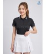 Áo thể thao nữ AC-3856 Đen phối trắng